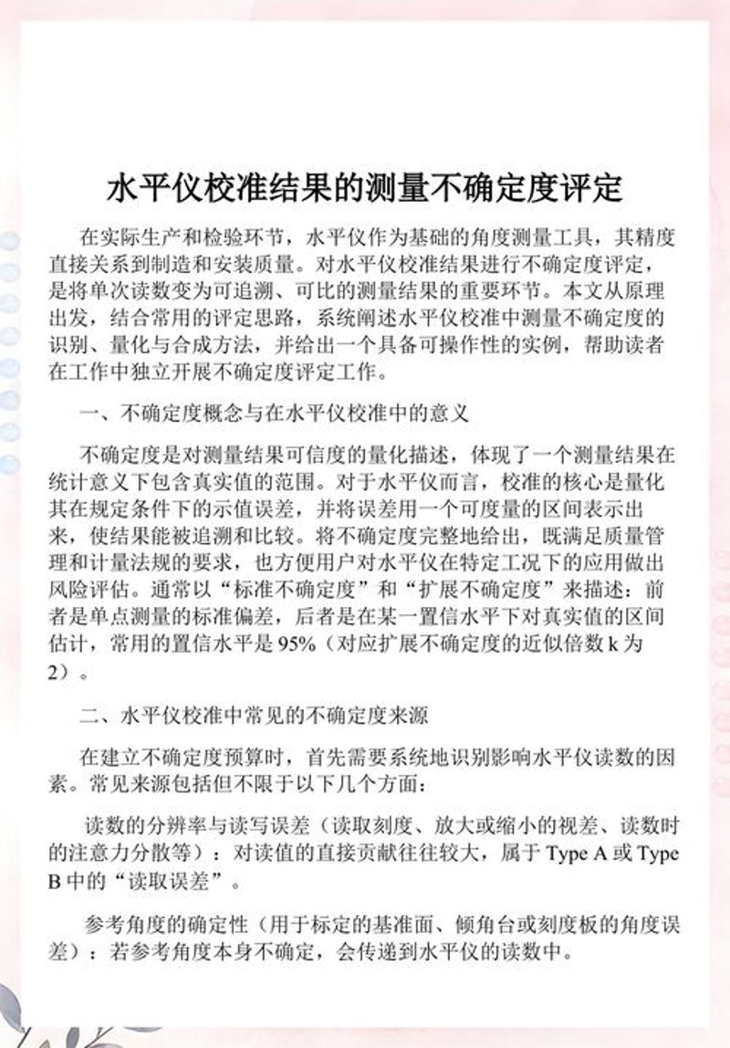 计量校准：提升工业精度的隐形守护神